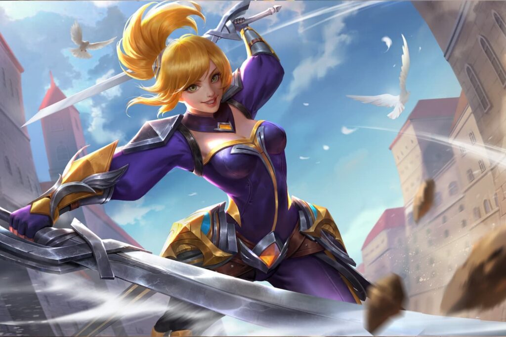 Daftar Hero Fighter ML Terbaru 2025 dan Tipenya hero mobile legends - fanny